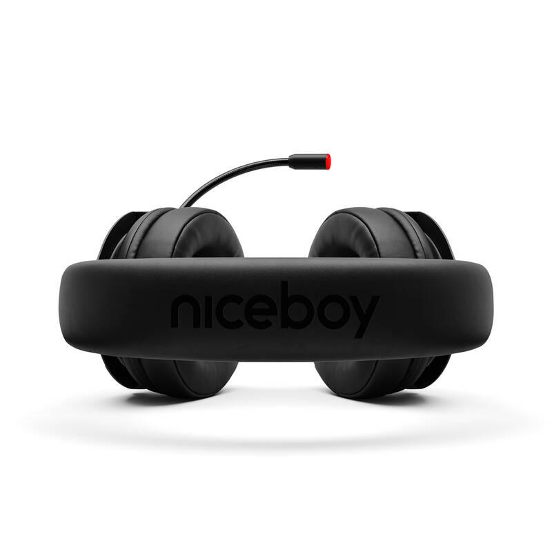 Headset Niceboy ORYX X500 Shadow černý
