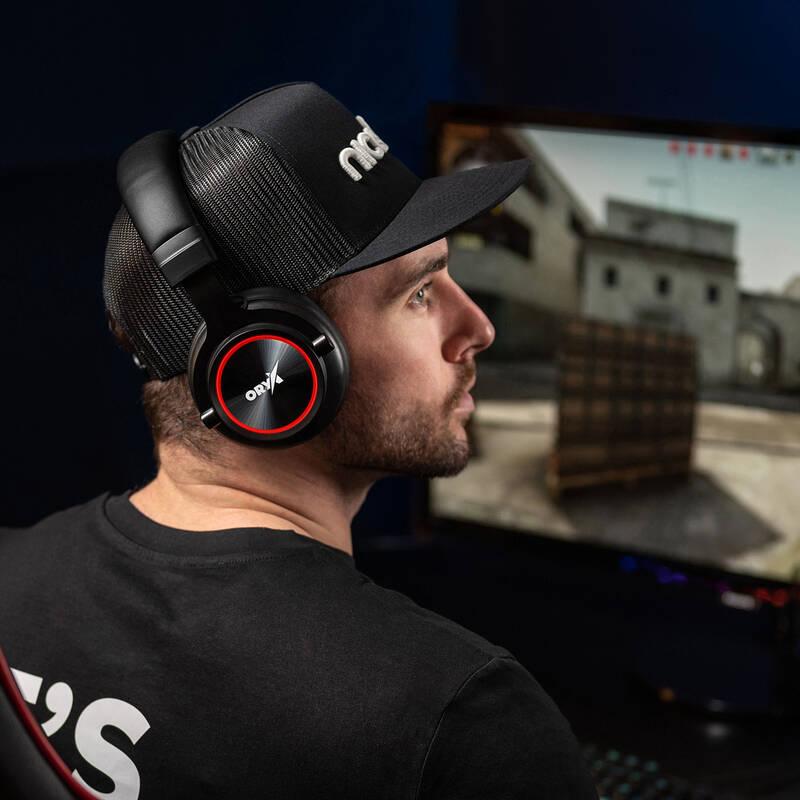 Headset Niceboy ORYX X500 Shadow černý