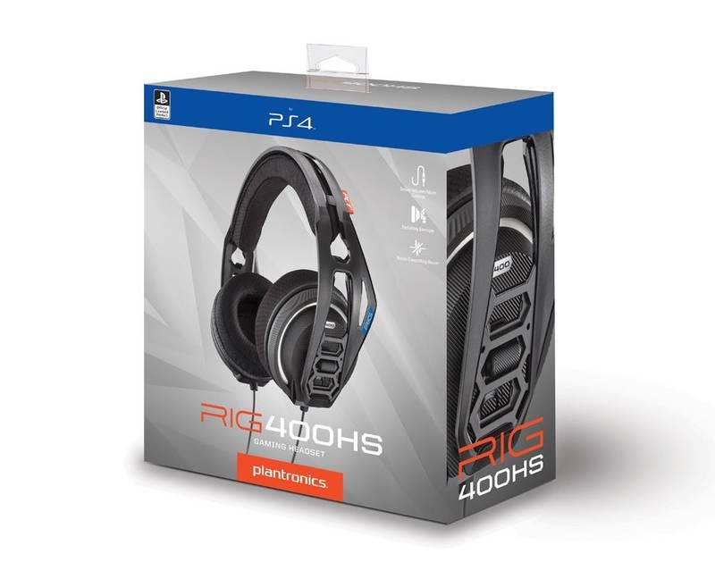 Headset Plantronics RIG 400HS pro PS4, PS5 černý