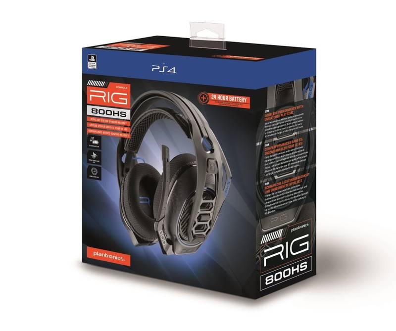 Headset Plantronics RIG 800HS pro PS4, PS5 černý