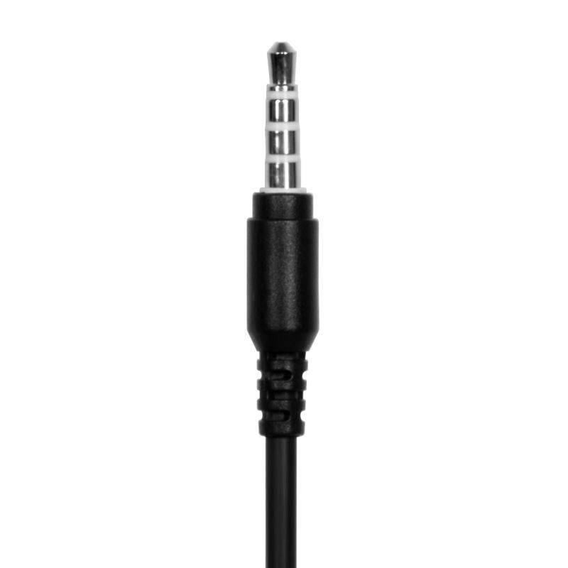 Headset PORT CONNECT Stereo 3,5 mm jack černý