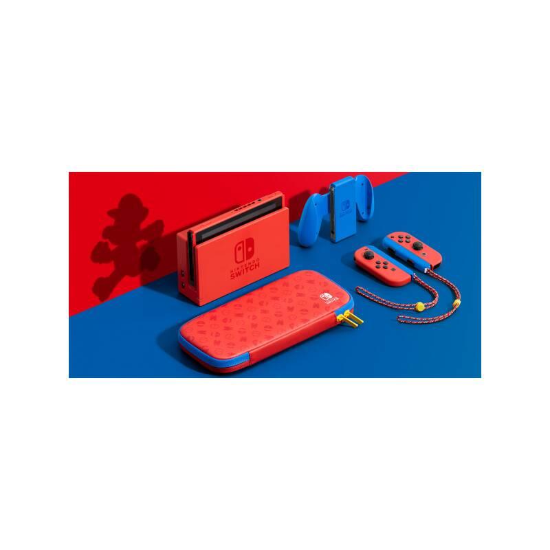 Herní konzole Nintendo Switch Mario Red & Blue Edition červená modrá