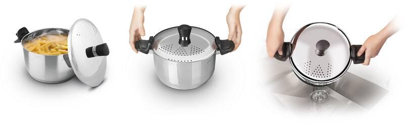 Hrnec s poklicí Lamart STRAIN LT1206, 5,8 l