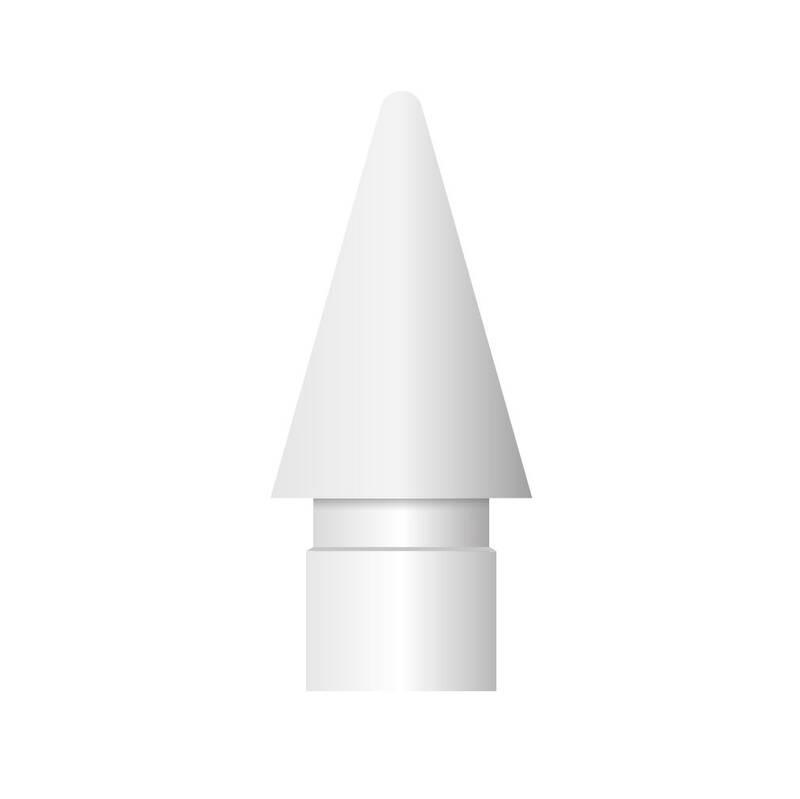 Hroty FIXED Tips náhradní hroty na Apple Pencil, 2ks bílé
