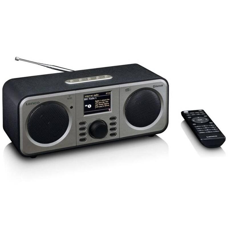 Internetový radiopřijímač Lenco DIR-140 černý