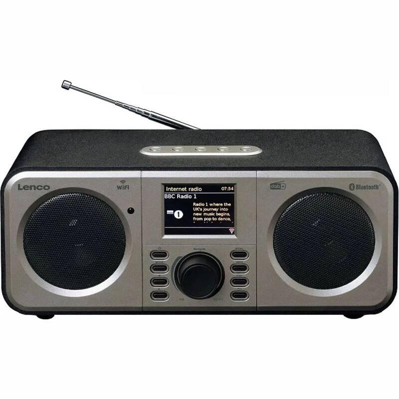 Internetový radiopřijímač Lenco DIR-140 černý