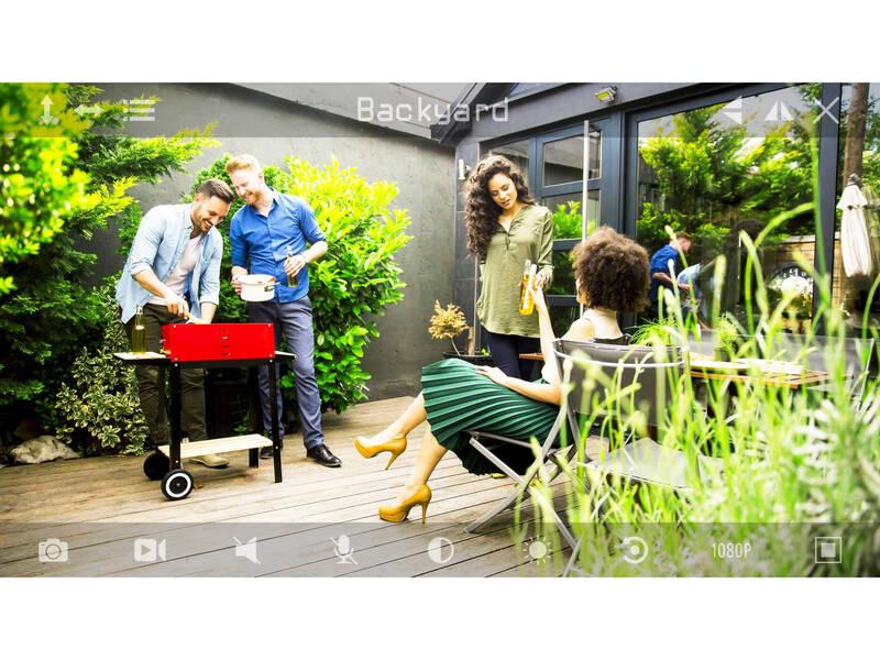 IP kamera iGET HOMEGUARD HGWOB852 bílá