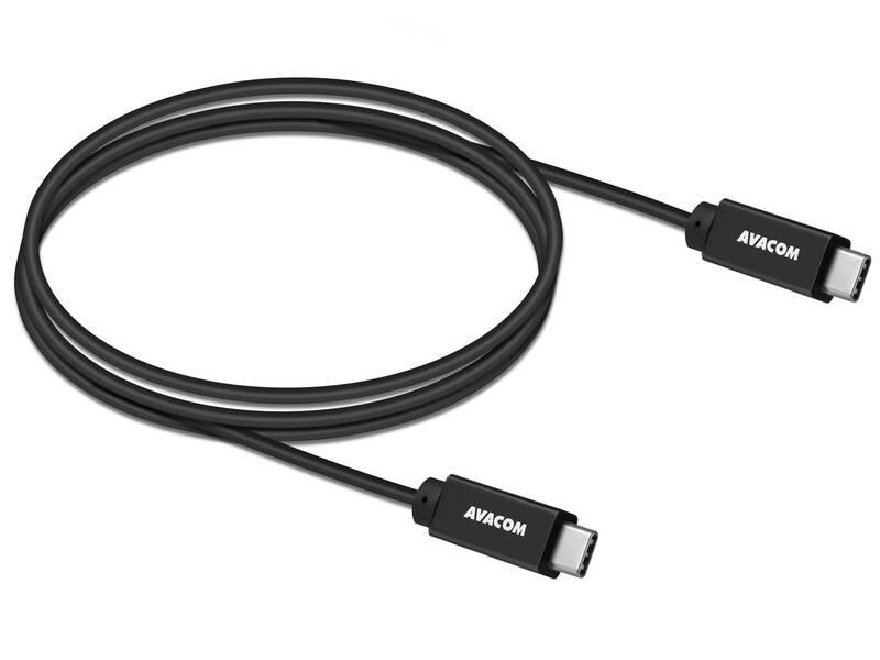 Kabel Avacom USB-C USB-C, 60W, 1m černý