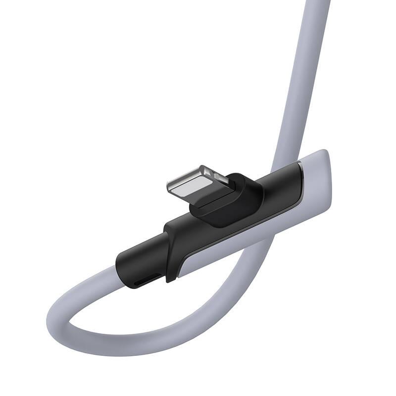 Kabel Baseus USB-C Lightning, PD 18W, 1,2m fialový