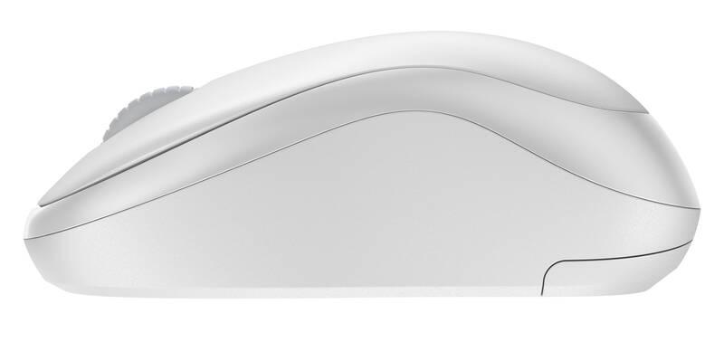Klávesnice s myší Logitech MK295 Silent Wireless Combo US bílá