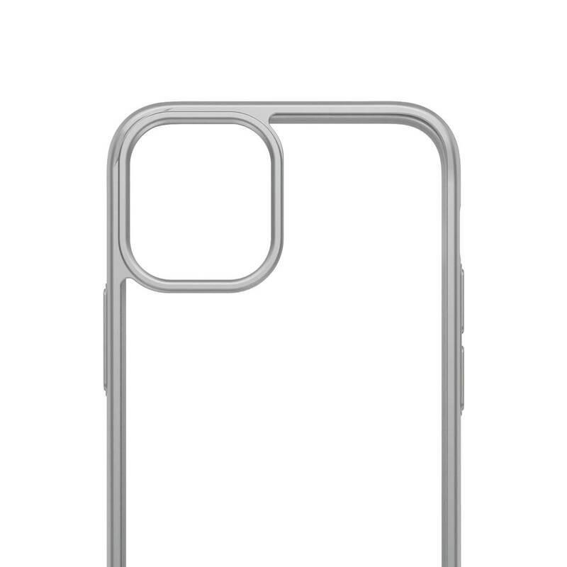 Kryt na mobil PanzerGlass ClearCase Antibacterial na Apple iPhone 12 mini stříbrný