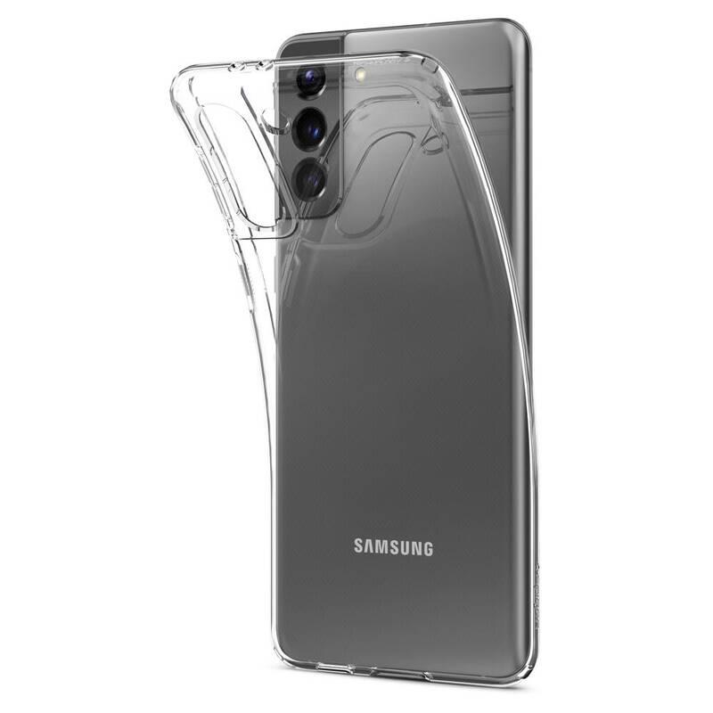 Kryt na mobil Spigen Liquid Crystal na Samsung Galaxy S21 5G průhledný