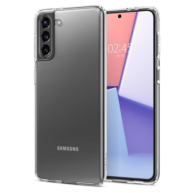 Kryt na mobil Spigen Liquid Crystal na Samsung Galaxy S21 5G průhledný