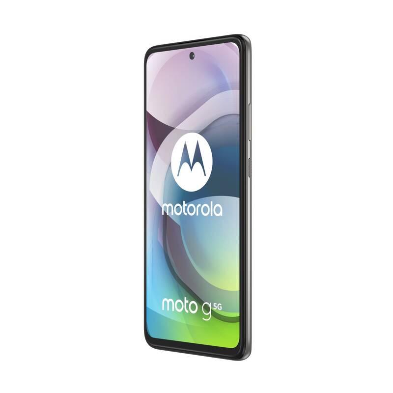 Mobilní telefon Motorola Moto G 5G stříbrný