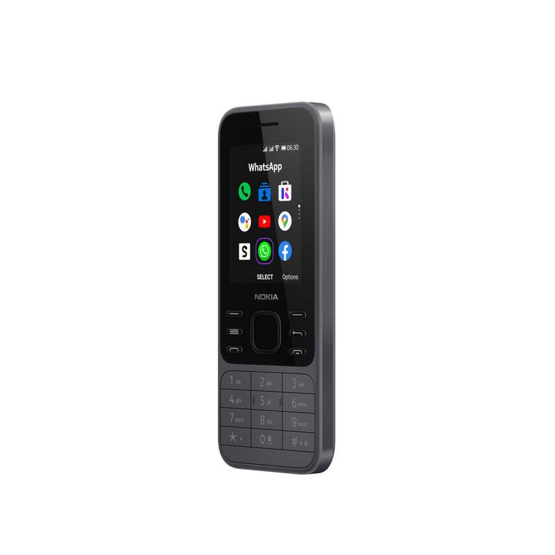Mobilní telefon Nokia 6300 4G šedý, Mobilní, telefon, Nokia, 6300, 4G, šedý