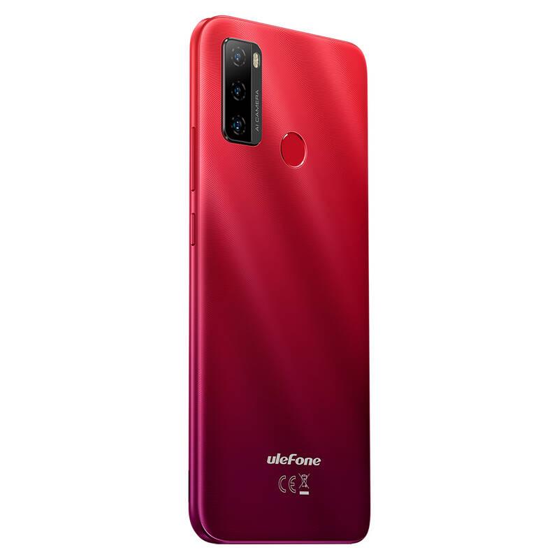 Mobilní telefon UleFone Note 10 Dual SIM červený