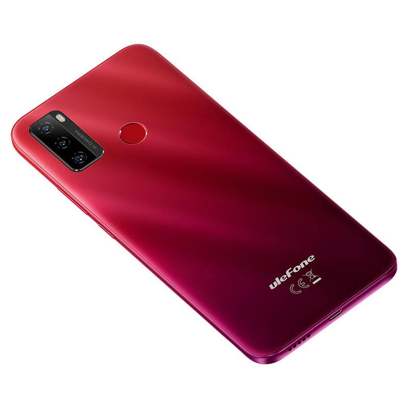 Mobilní telefon UleFone Note 10 Dual SIM červený