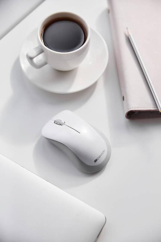 Myš Canyon MW-11 bílá