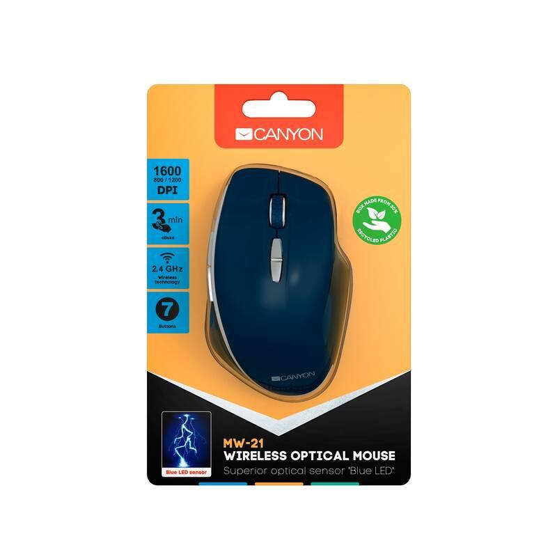 Myš Canyon MW-21 modrá
