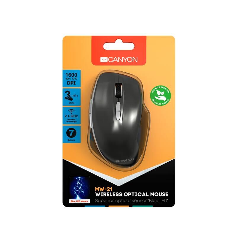 Myš Canyon MW-21 šedá
