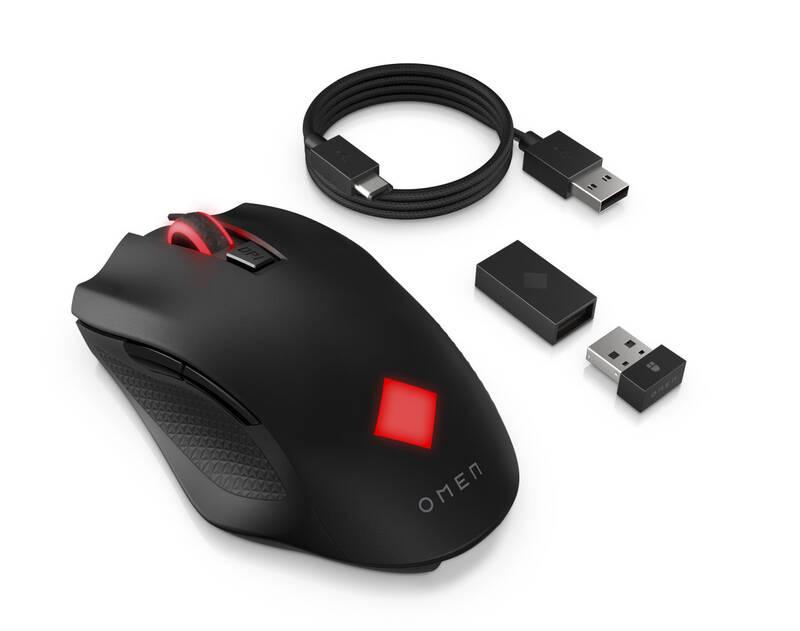 Myš HP OMEN Vector Wireless černá