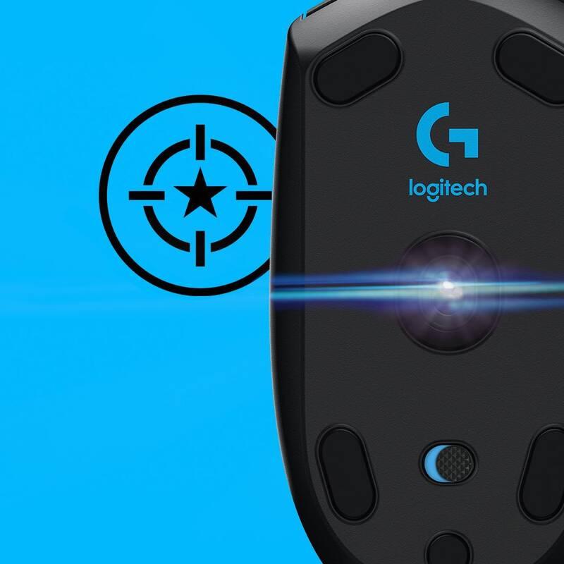 Myš Logitech Gaming G305 Lightspeed Wireless černá, Myš, Logitech, Gaming, G305, Lightspeed, Wireless, černá