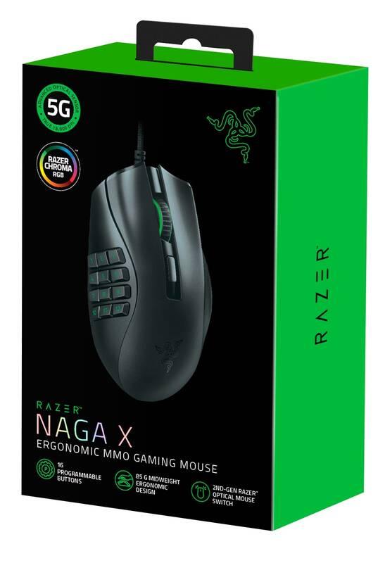 Myš Razer Naga X černá