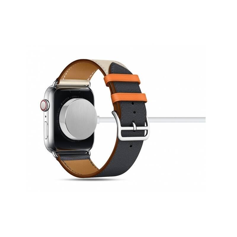 Nabíjecí kabel COTEetCI pro Apple Watch, magnetická, 1m bílý