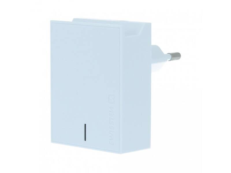 Nabíječka do sítě Swissten USB-C, 20W pro iPhone 12 bílá