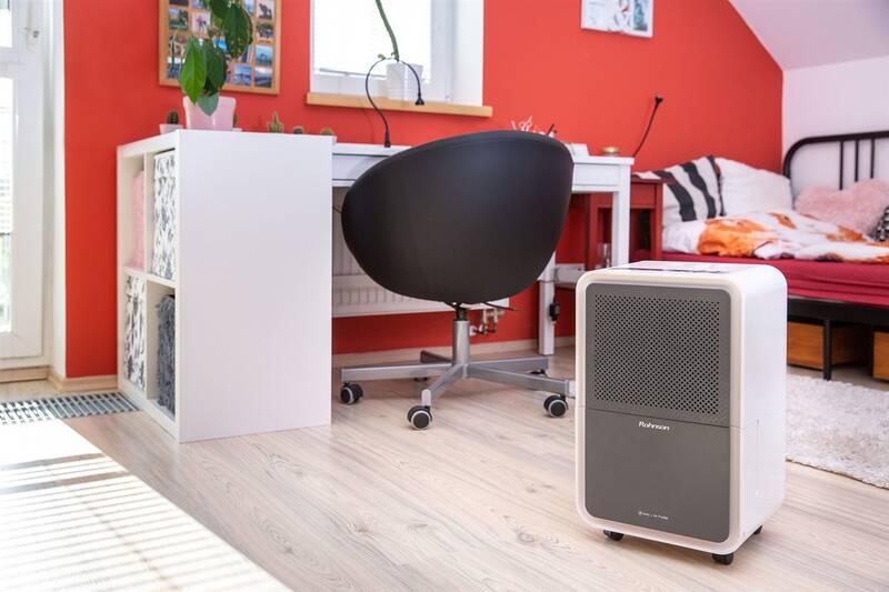 Odvlhčovač Rohnson R-9012 Ionic Air Purifier šedý bílý