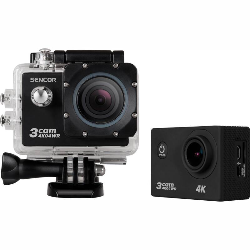 Outdoorová kamera Sencor 3CAM 4K04WR černá, Outdoorová, kamera, Sencor, 3CAM, 4K04WR, černá
