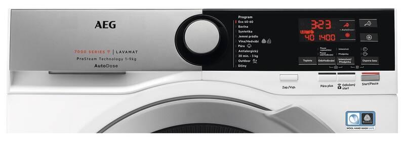 Pračka AEG ProSteam® L7FEE49SCA bílá