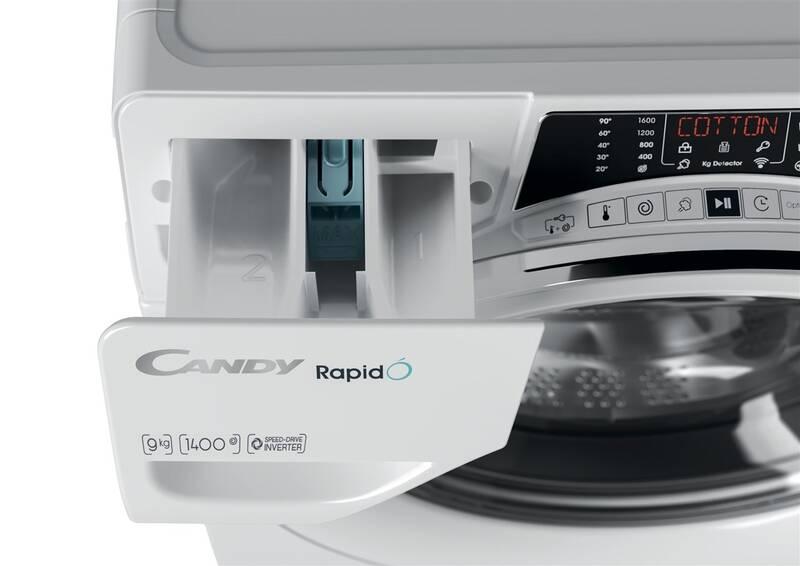 Pračka Candy RapidÓ RO 1496DWMCE 1-S bílá