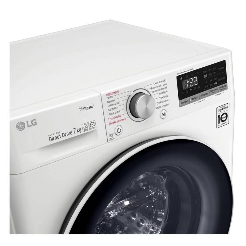 Pračka LG F2WN5S7S0 bílá