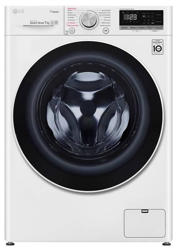 Pračka LG F2WN5S7S0 bílá
