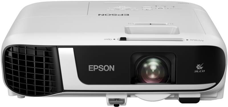 Projektor Epson EB-FH52 bílý, Projektor, Epson, EB-FH52, bílý