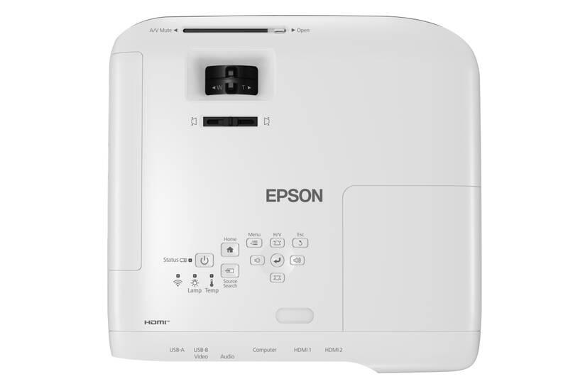 Projektor Epson EB-FH52 bílý