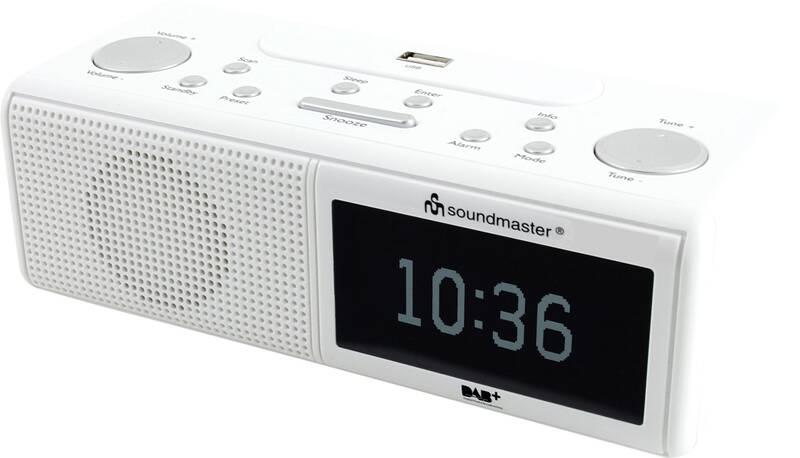 Radiobudík Soundmaster UR8350WE bílý, Radiobudík, Soundmaster, UR8350WE, bílý