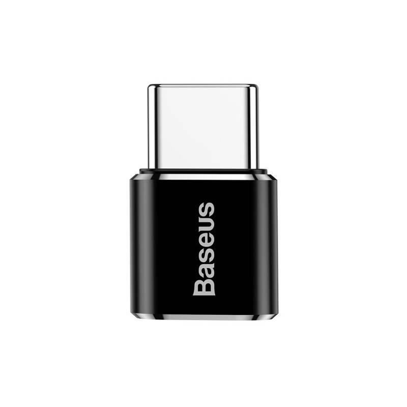 Redukce Baseus USB-C Micro USB černý