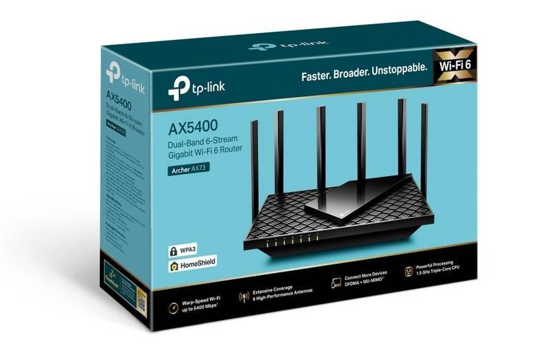 Router TP-Link Archer AX73 WiFi 6, Router, TP-Link, Archer, AX73, WiFi, 6