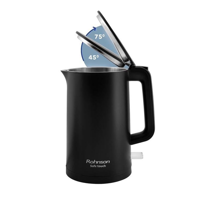 Rychlovarná konvice Rohnson R-7520 Safe Touch černá