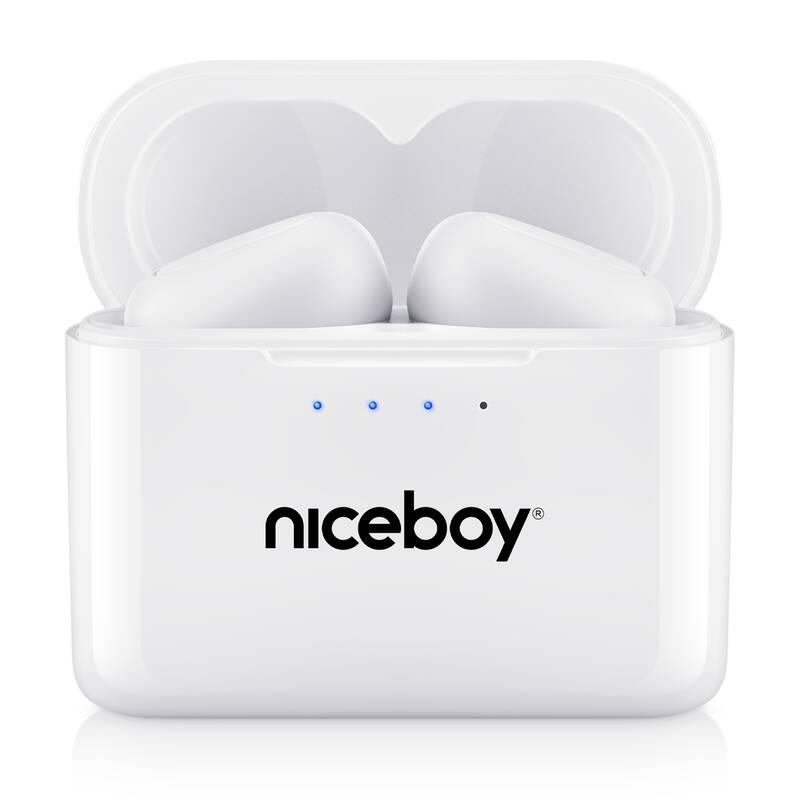 Sluchátka Niceboy HIVE Podsie 2021 bílá