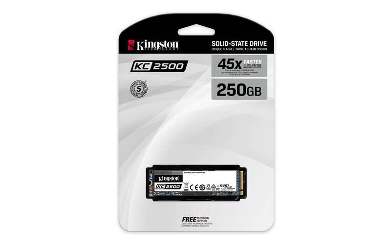SSD Kingston KC2500 M.2 2280 NVMe 250GB, SSD, Kingston, KC2500, M.2, 2280, NVMe, 250GB