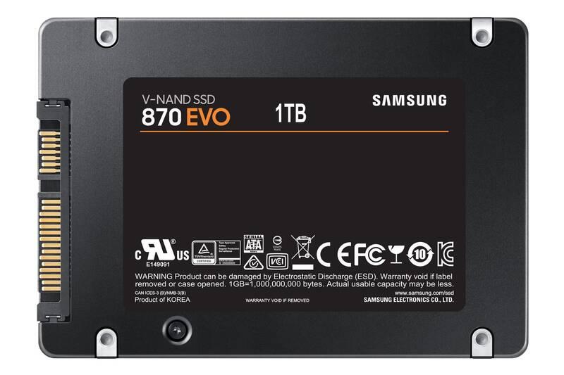 SSD Samsung 870 EVO 2.5” 1TB
