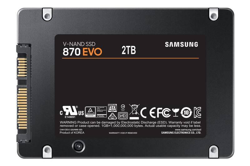 SSD Samsung 870 EVO 2.5” 2TB