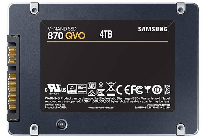 SSD Samsung 870 QVO 2,5" 4TB