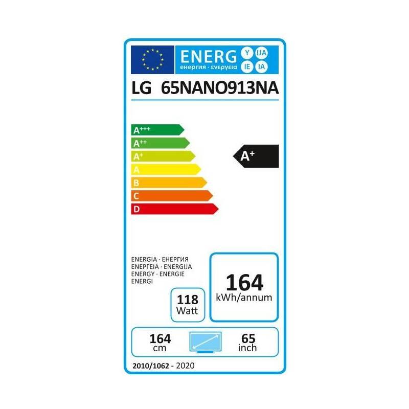 Televize LG 65NANO91 šedá