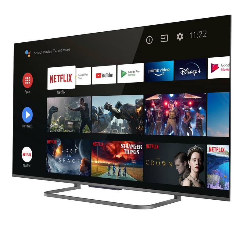 Televize TCL 65P815 černá, Televize, TCL, 65P815, černá