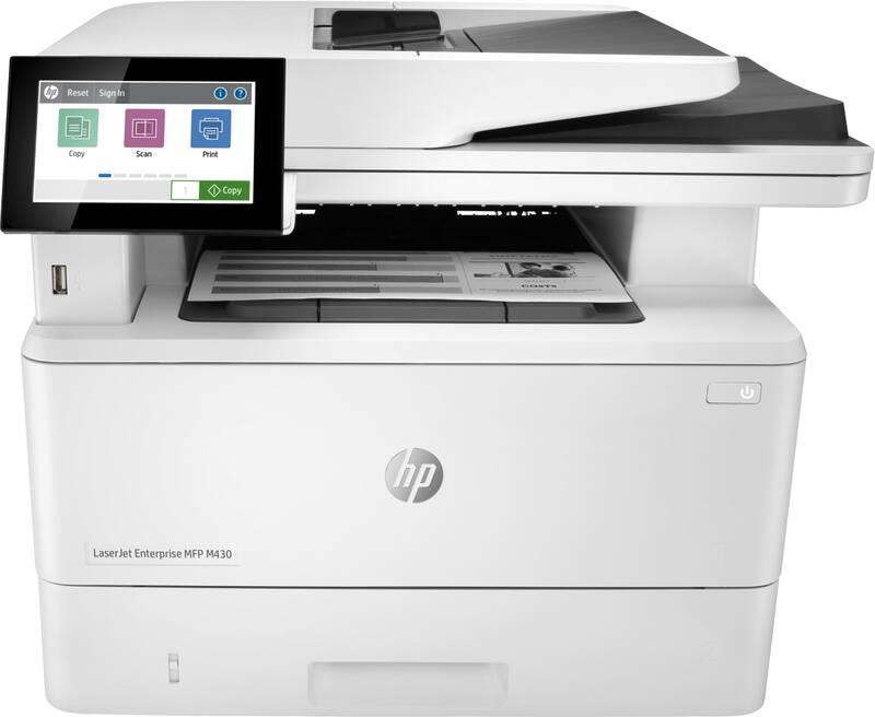Tiskárna multifunkční HP LaserJet Enterprise MFP M430f bílý, Tiskárna, multifunkční, HP, LaserJet, Enterprise, MFP, M430f, bílý