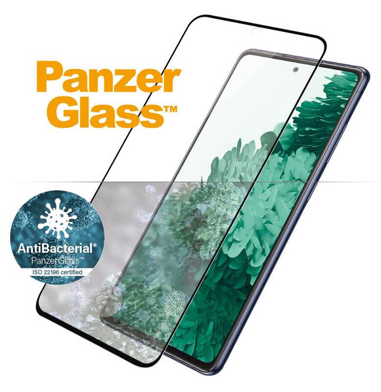 Tvrzené sklo PanzerGlass Edge-to-Edge Antibacterial na Samsung Galaxy S21 5G černé, Tvrzené, sklo, PanzerGlass, Edge-to-Edge, Antibacterial, na, Samsung, Galaxy, S21, 5G, černé
